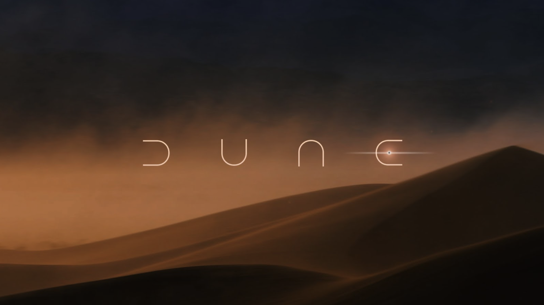 Title screen from the film, "Dune."