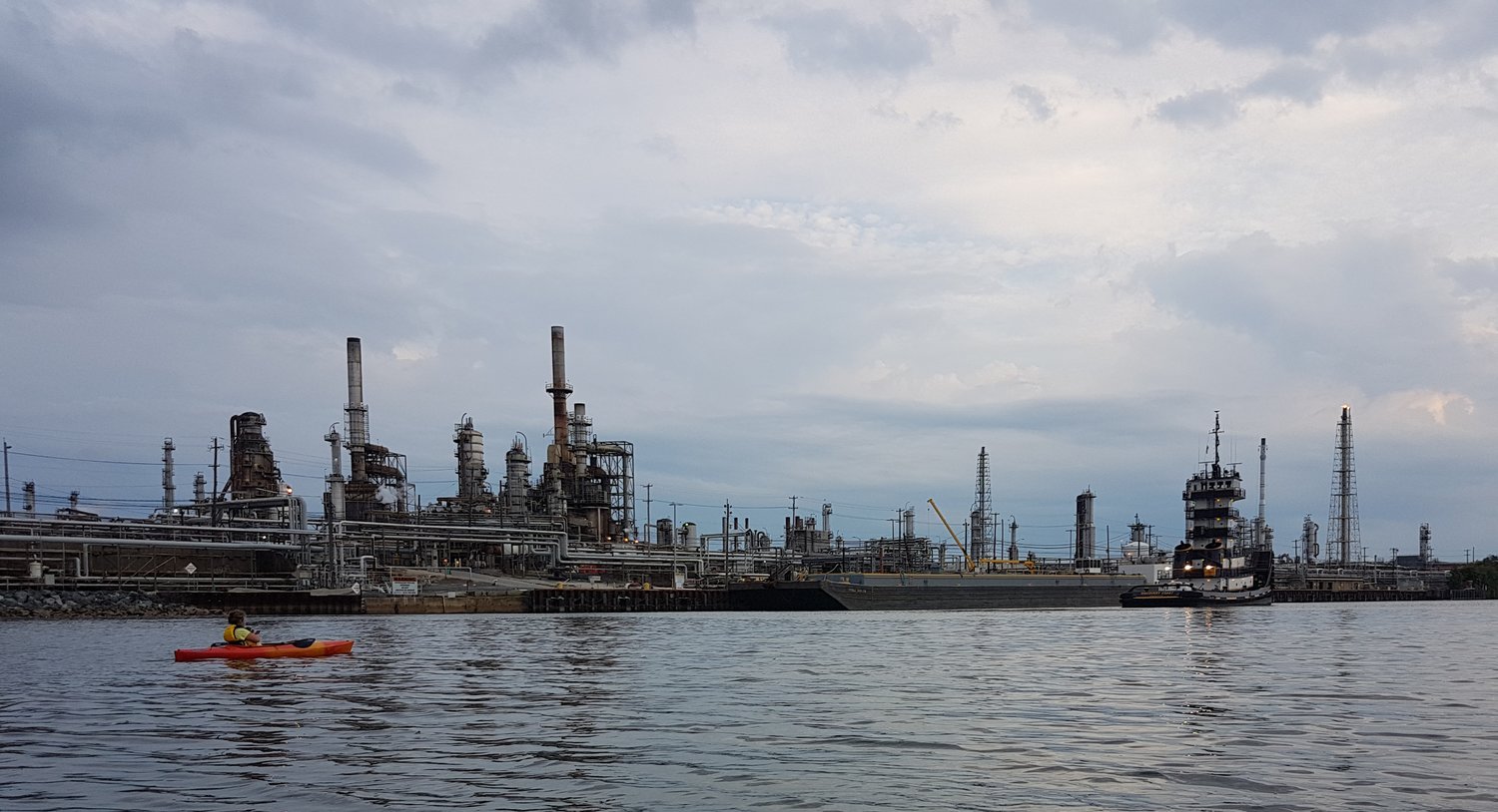 Philadelphia Energy Solutions refinery on the Lower Schuylkill River courtesy of Coryn Wolk