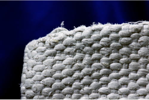 2. A basket woven out of asbestos fibers – a common practice before asbestos was found to be toxic